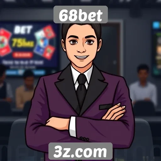 Desempenho do atendimento ao cliente na 68bet